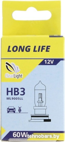 Галогенная лампа Clear Light Long Life HB3 1шт фото 3