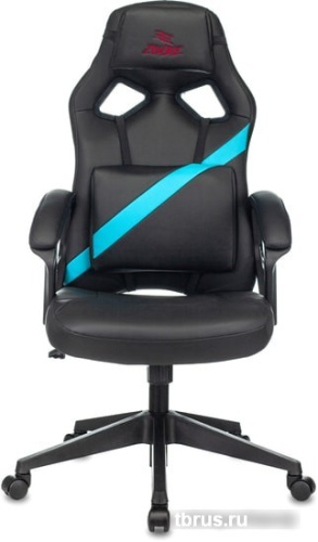 Кресло Zombie Driver (черный/голубой) фото 4