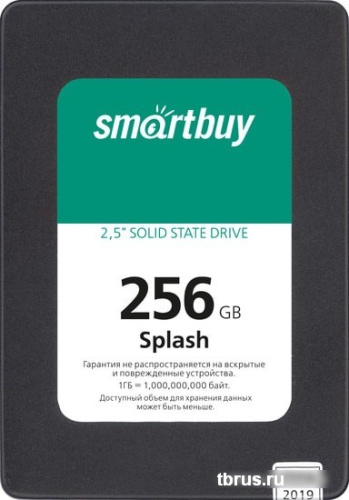 SSD Smart Buy Splash 2019 256GB SBSSD-256GT-MX902-25S3 фото 3