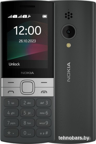 Кнопочный телефон Nokia 150 (2023) Dual SIM ТА-1582 (черный) фото 3