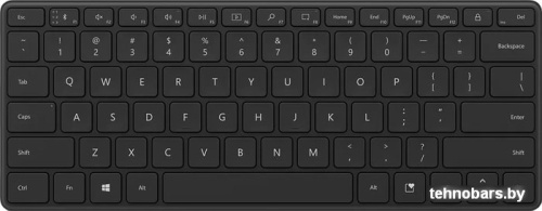 Клавиатура Microsoft Designer Compact Keyboard (черный) фото 3
