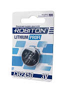 Батарейка (элемент питания) Robiton PROFI R-CR2450-BL1 CR2450 BL1, 1 штука