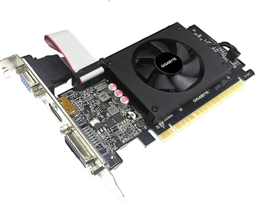 Видеокарта Gigabyte GeForce GT 710 2GB GDDR5 GV-N710D5-2GIL фото 3