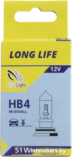 Галогенная лампа Clear Light Long Life HB4 1шт фото 3