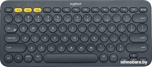 Клавиатура Logitech Multi-Device K380 Bluetooth (темно-серый) фото 3