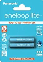 Аккумуляторы Panasonic Eneloop Lite AAA 550mAh 2 шт. [BK-4LCCE/2BE]