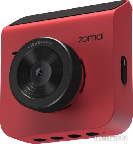 Автомобильный видеорегистратор 70mai Dash Cam A400 (красный) фото 5