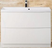 BelBagno Тумба под умывальник Marino-800-2C-PIA-BL-P (bianco lucido)