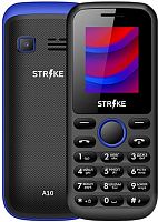 Мобильный телефон Strike A10 (черный/синий)