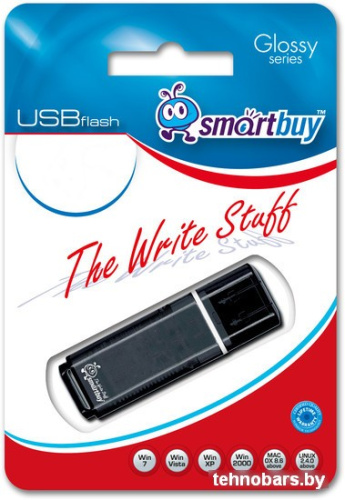 USB Flash Smart Buy Glossy Black 16GB (SB16GBGS-K) фото 5