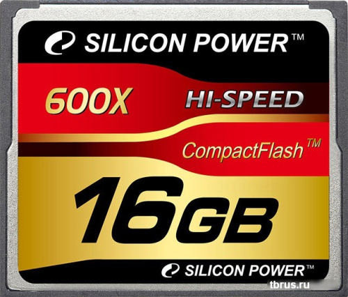 Карта памяти Silicon-Power 600X Professional CompactFlash 16 Гб (SP016GBCFC600V10) фото 3