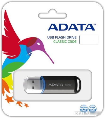 USB Flash A-Data C906 32 Гб Black (AC906-32G-RBK) фото 6