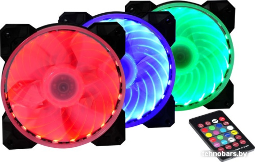 Кулер для корпуса Spire Magic Lantern X2-12025S1L6-RGB-LED фото 3