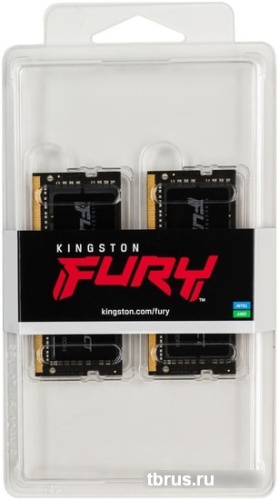 Оперативная память Kingston FURY Impact 2x8GB DDR4 SODIMM PC4-25600 KF432S20IBK2/16 фото 6