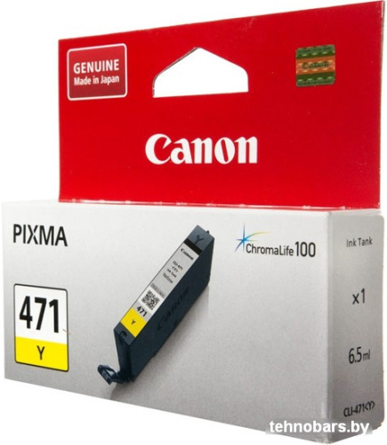 Картридж Canon CLI-471Y фото 3