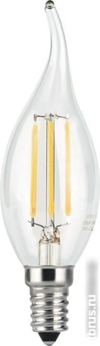 Светодиодная лампа Gauss Filament Candle tailed E14 9 Вт 4100 К 104801209 фото 3