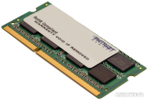 Оперативная память Patriot Signature 4GB DDR3 SO-DIMM PC3-10600 (PSD34G13332S) фото 4