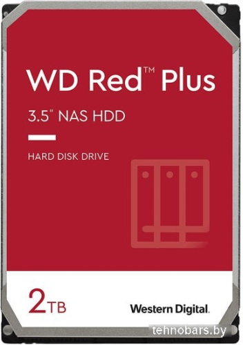 Жесткий диск WD Red Plus 2TB WD20EFPX фото 3
