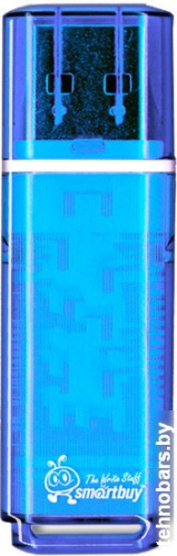 USB Flash Smart Buy Glossy Blue 16GB (SB16GBGS-B) фото 3