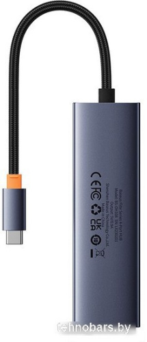 USB-хаб Baseus Flite Series 4-Port USB-C Hub B0005280A813-03 фото 4