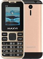 Мобильный телефон Maxvi X12 (золотистый)