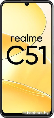 Смартфон Realme C51 RMX3830 4GB/128GB (угольно-черный) фото 4