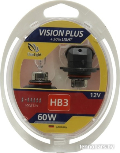 Галогенная лампа Clear Light Vision Plus HB3 2шт фото 3