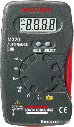 Мультиметр Mastech M320 фото 3