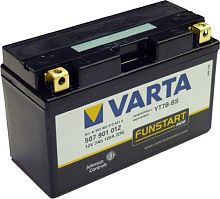 Мотоциклетный аккумулятор Varta YT7B-4, YT7B-BS 507 901 012 (7 А/ч)