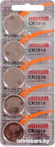 Батарейки Maxell CR2016 5 шт фото 3