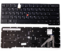 Клавиатура Lenovo ThinkPad X1 carbon 7th Gen,Back, Backlite, RU