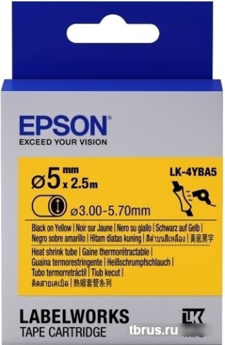 Картридж-лента для термопринтера Epson LK-4YBA5 фото 3