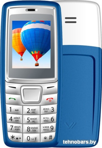 Мобильный телефон Vertex M111 (голубой) фото 3