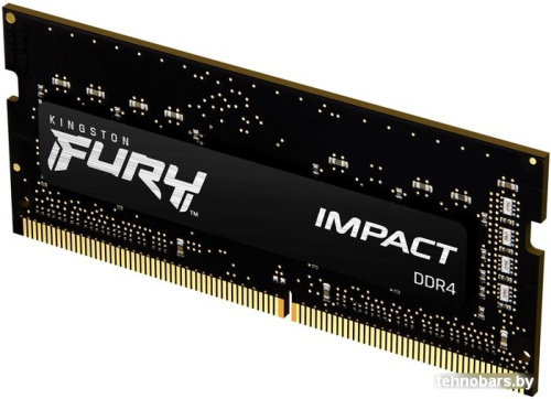 Оперативная память Kingston FURY Impact 2x8GB DDR4 SODIMM PC4-25600 KF432S20IBK2/16 фото 4