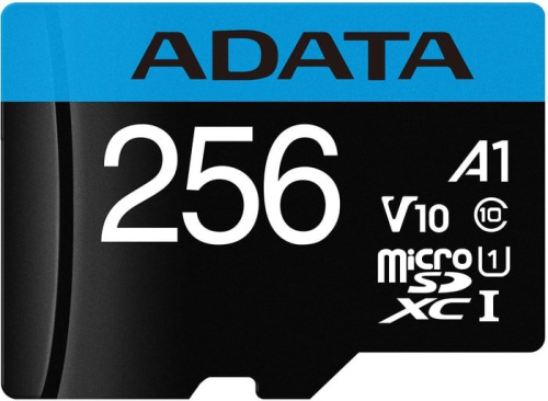 Карта памяти A-Data Premier AUSDX256GUICL10A1-RA1 microSDXC 256GB (с адаптером) фото 5