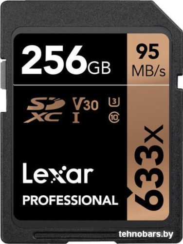 Карта памяти Lexar Professional 633x SDXC LSD256CB633 256GB фото 3