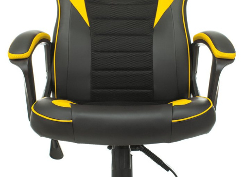 Кресло Zombie Game 16 (черный/желтый) фото 4