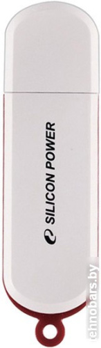 USB Flash Silicon-Power LuxMini 320 White 64GB (SP064GBUF2320V1W) фото 3