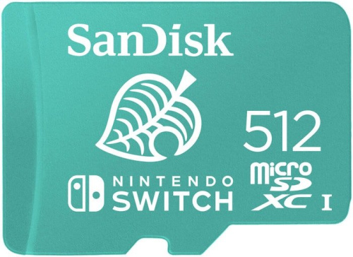 Карта памяти SanDisk For Nintendo Switch microSDXC SDSQXAO-512G-GNCZN 512GB