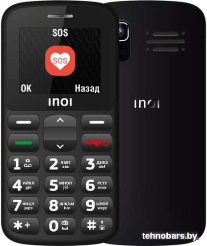 Мобильный телефон Inoi 107B (черный) фото 3