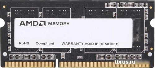 Оперативная память AMD 2GB DDR3 SO-DIMM PC3-12800 (R532G1601S1SL-UO) фото 3