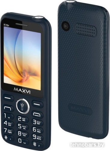 Мобильный телефон Maxvi K15n (синий) фото 4
