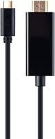 Кабель Cablexpert A-CM-HDMIM-01 USB Type-C - HDMI (2 м, черный)