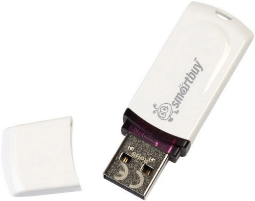 USB Flash Smart Buy 16GB Paean White (SB16GBPN-W) фото 7