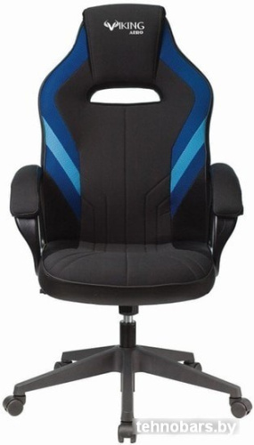 Кресло Бюрократ Viking 3 Aero (черный/синий) фото 4