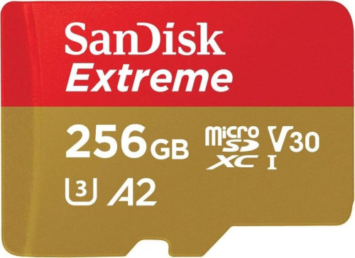 Карта памяти SanDisk Extreme SSDSQXA1-256G-GN6MA 256GB + адаптер фото 4