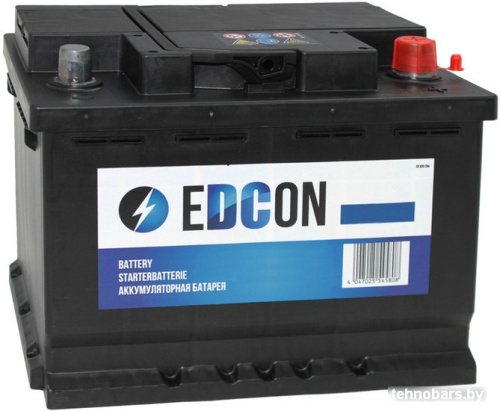 Автомобильный аккумулятор EDCON DC60540L (60 А·ч) фото 3