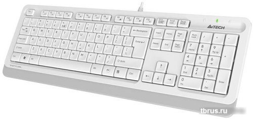 Клавиатура A4Tech Fstyler FK10 (белый/серый) фото 7