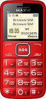 Мобильный телефон Maxvi B2 Red