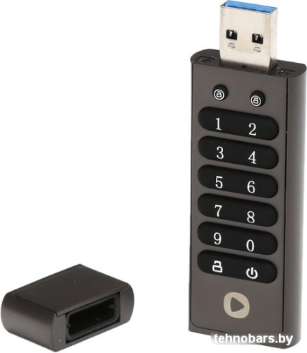 USB Flash Platinet PIN-Depo 64GB (черный) фото 3